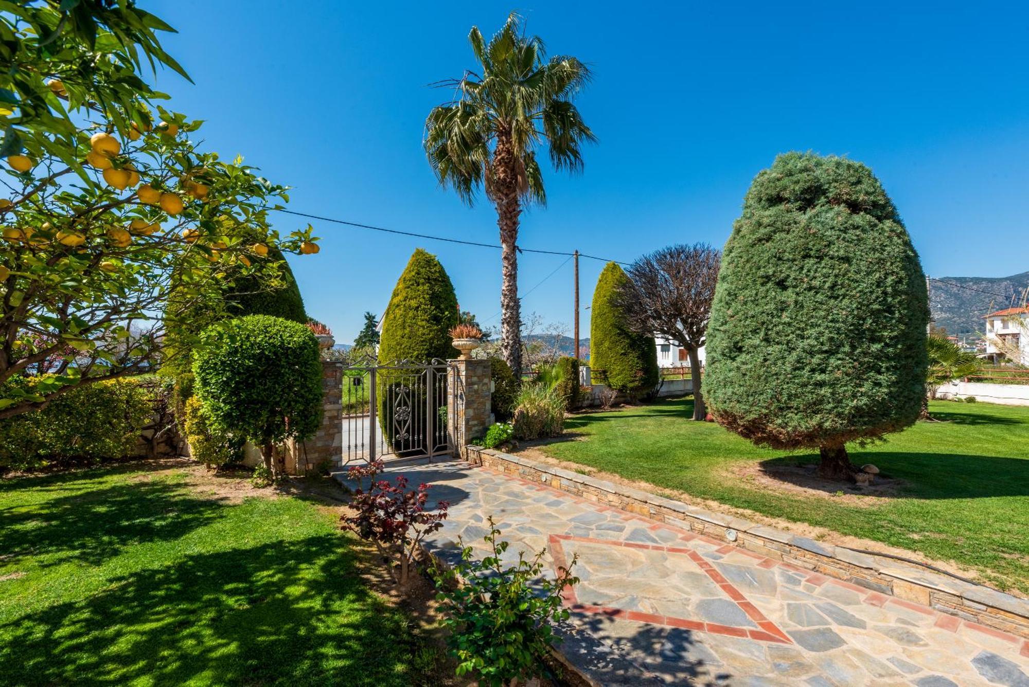 Апартаменти Christina'S Twin Palm Trees House Аґрія Екстер'єр фото