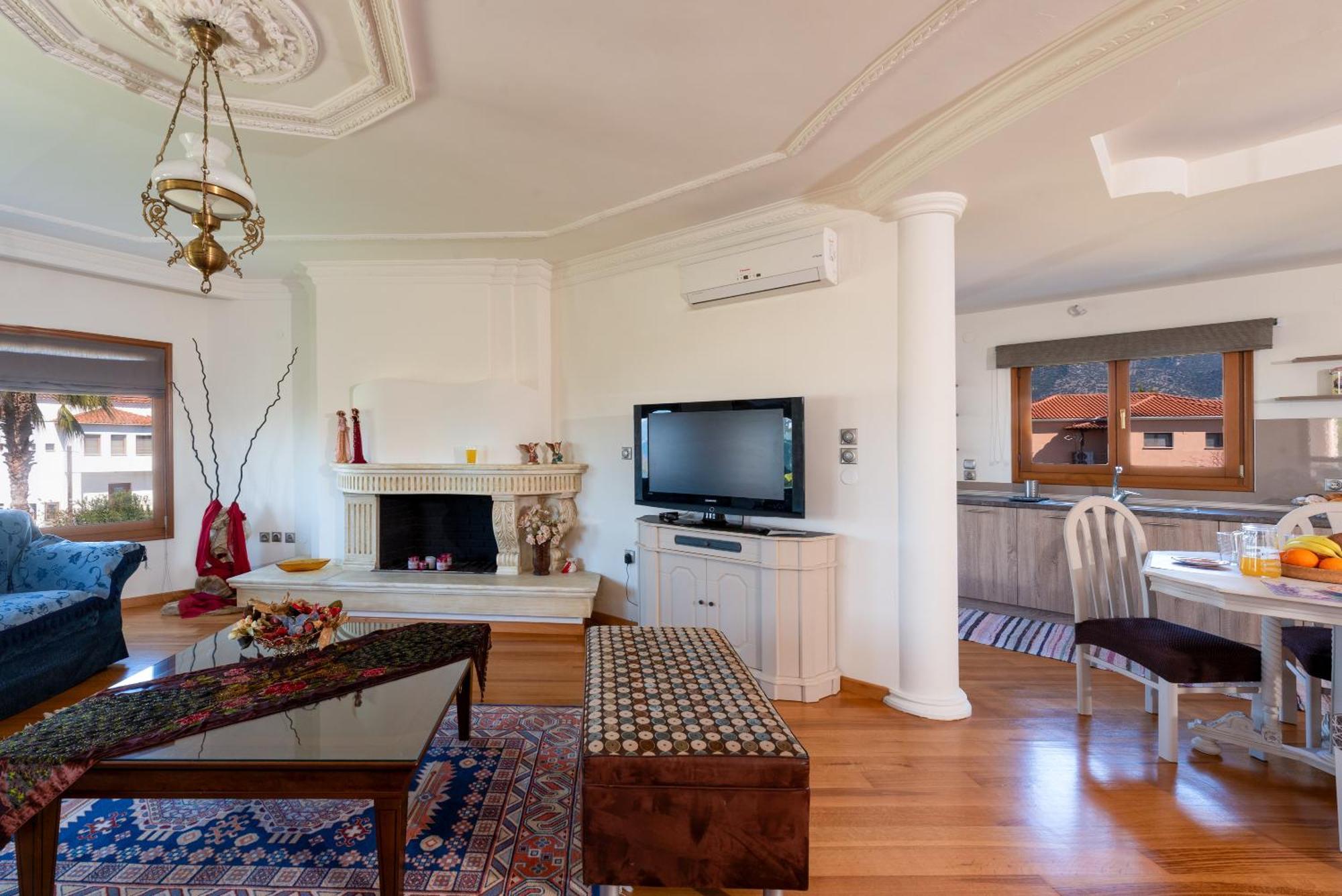Апартаменти Christina'S Twin Palm Trees House Аґрія Екстер'єр фото