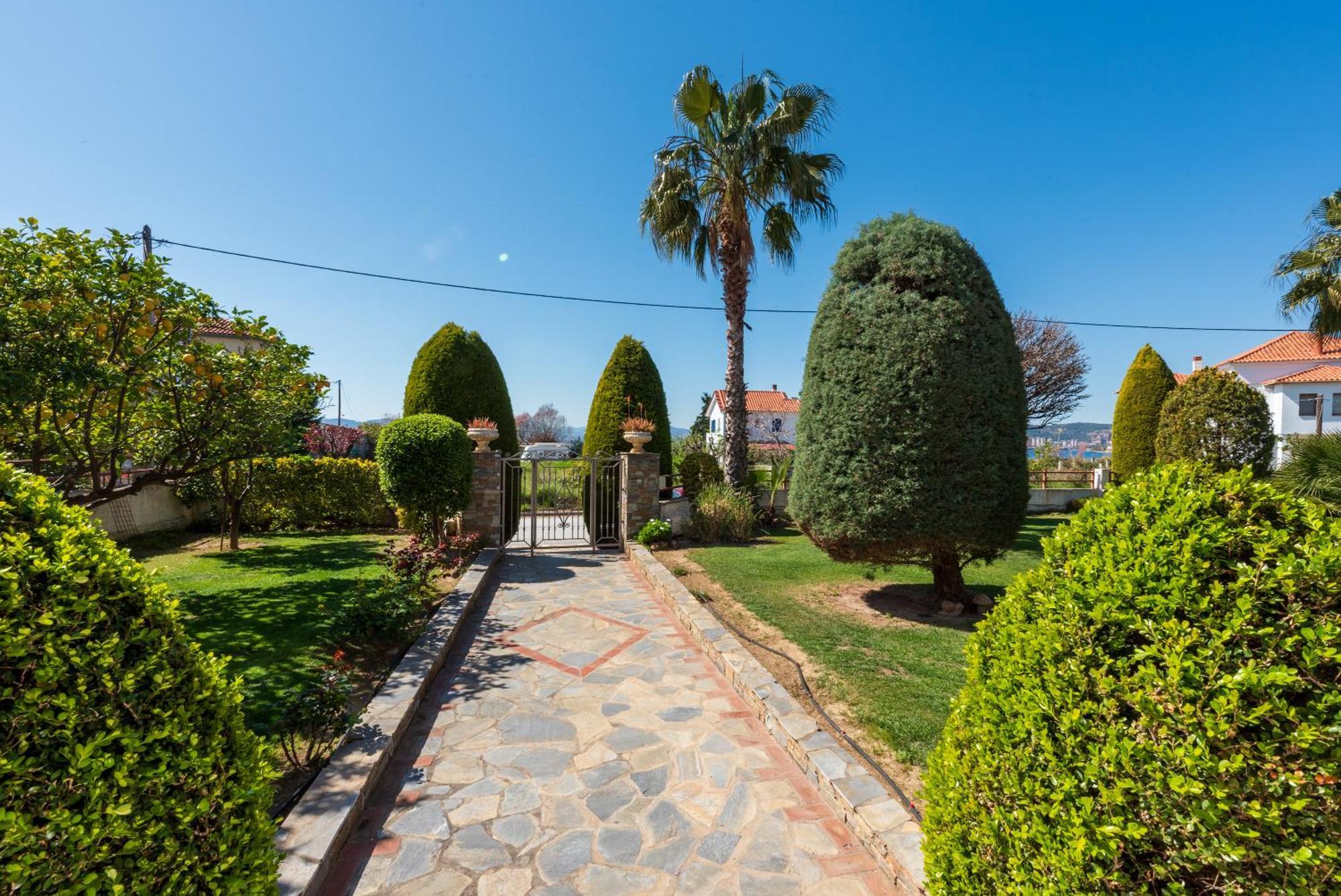 Апартаменти Christina'S Twin Palm Trees House Аґрія Екстер'єр фото