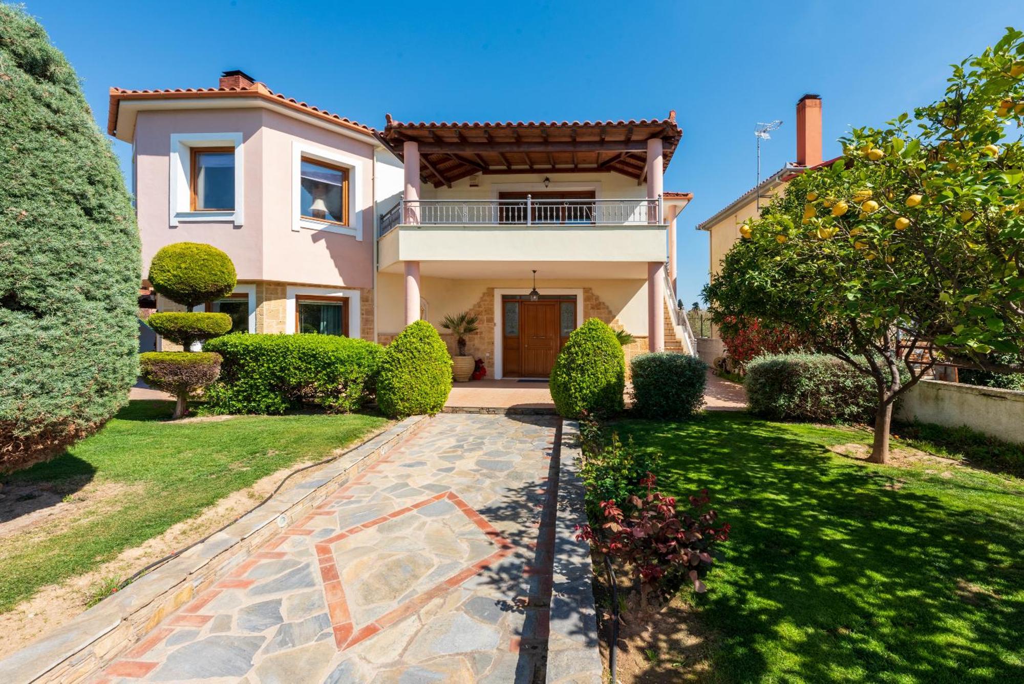 Апартаменти Christina'S Twin Palm Trees House Аґрія Екстер'єр фото