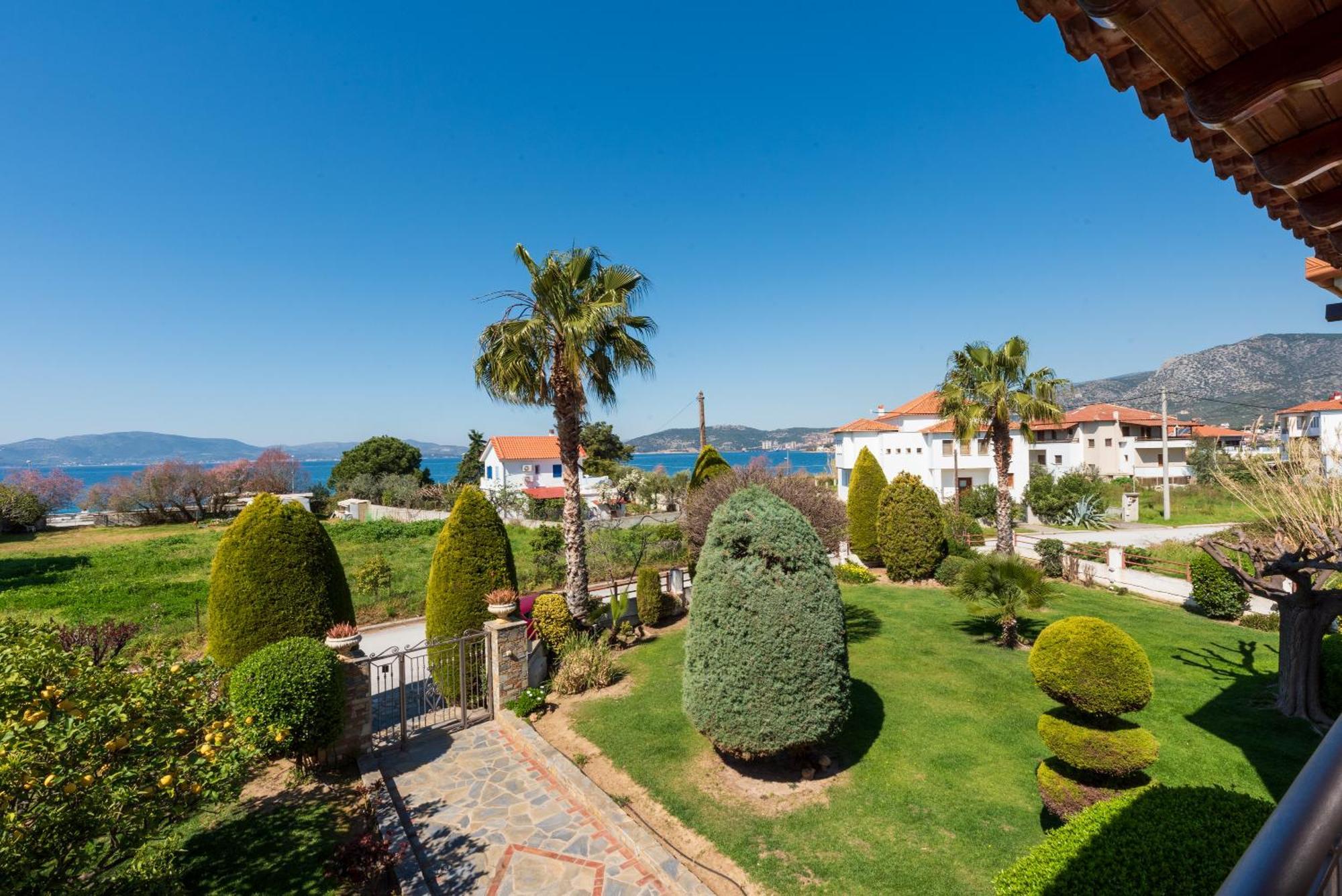 Апартаменти Christina'S Twin Palm Trees House Аґрія Екстер'єр фото