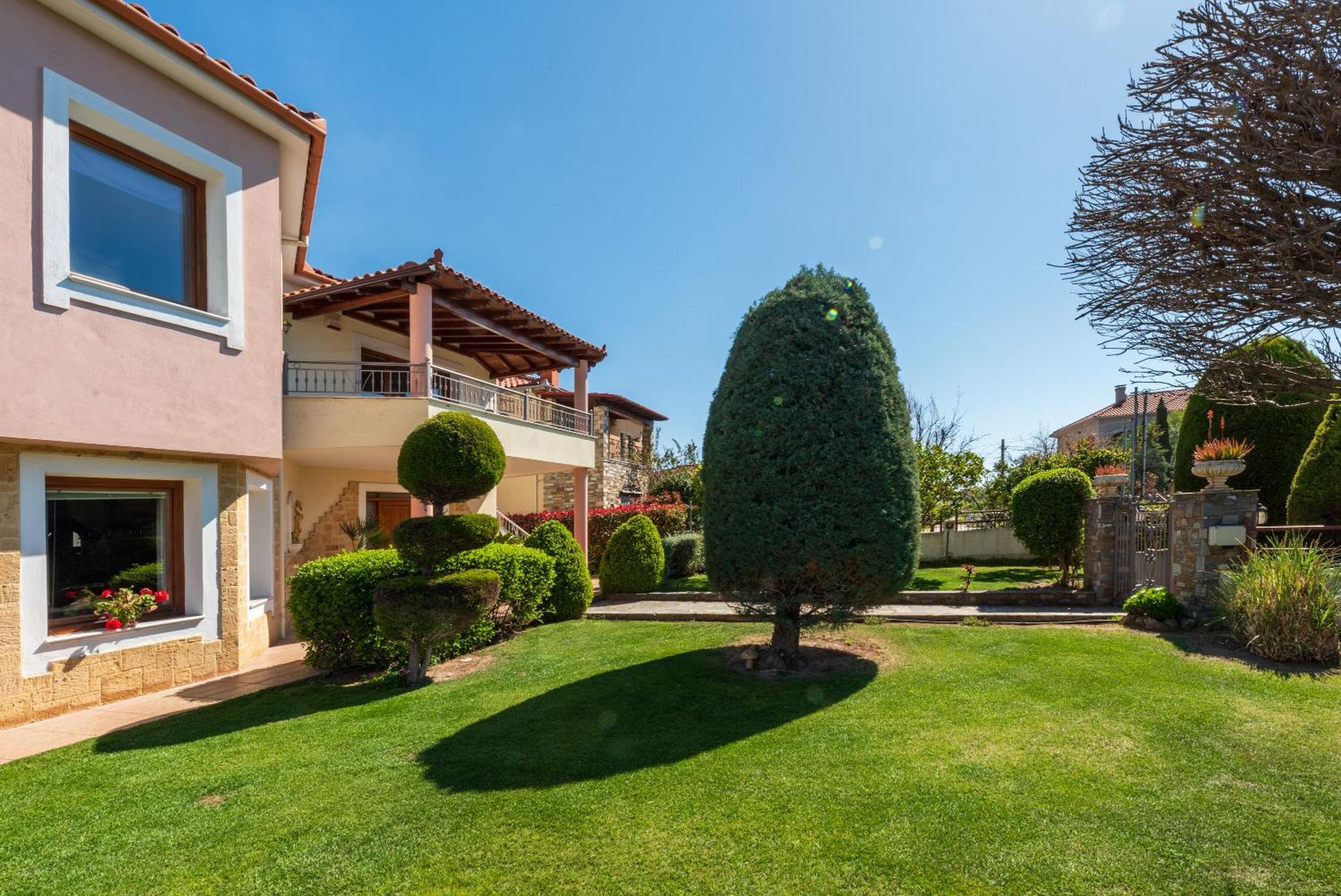 Апартаменти Christina'S Twin Palm Trees House Аґрія Екстер'єр фото