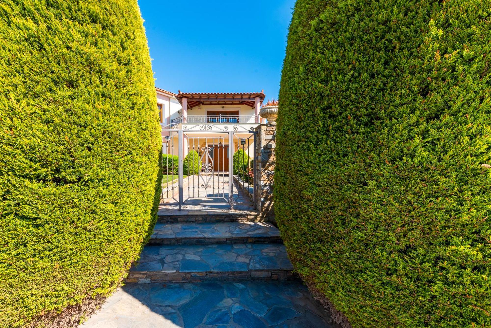 Апартаменти Christina'S Twin Palm Trees House Аґрія Екстер'єр фото